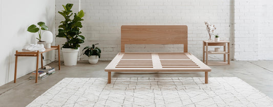 Eva Bed Frame in bedroom 