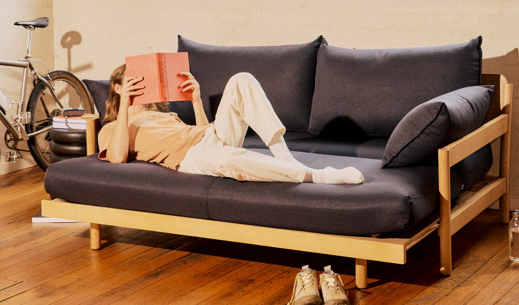 Slideaway Sofa Bed comes in gold: Good Design Awards 2023