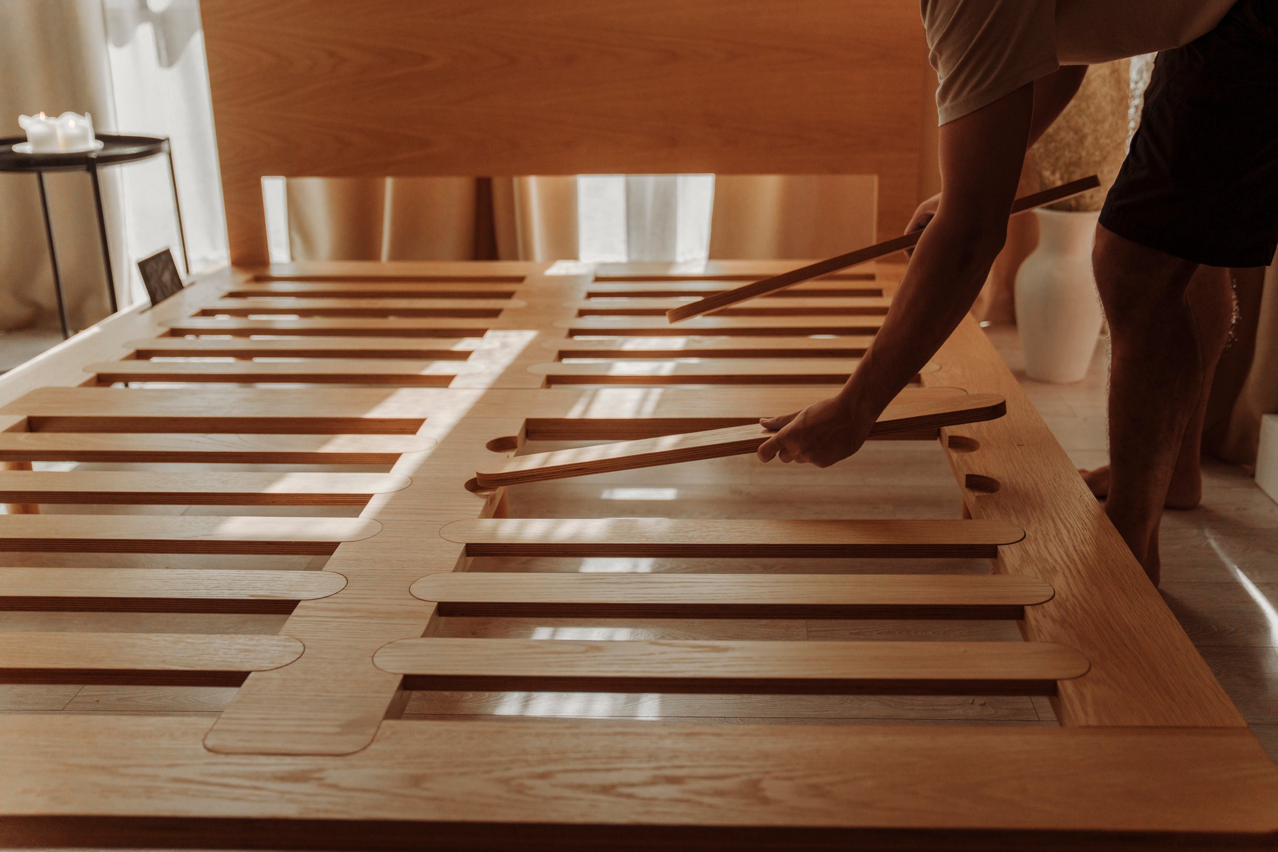 Design Notes: Behind the Timber Bed Frame – Eva