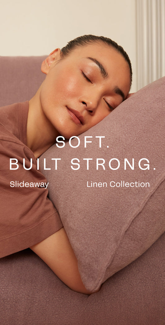 Introducing Linen: Five New Shades for the Award-Winning Slideaway Sofa Bed