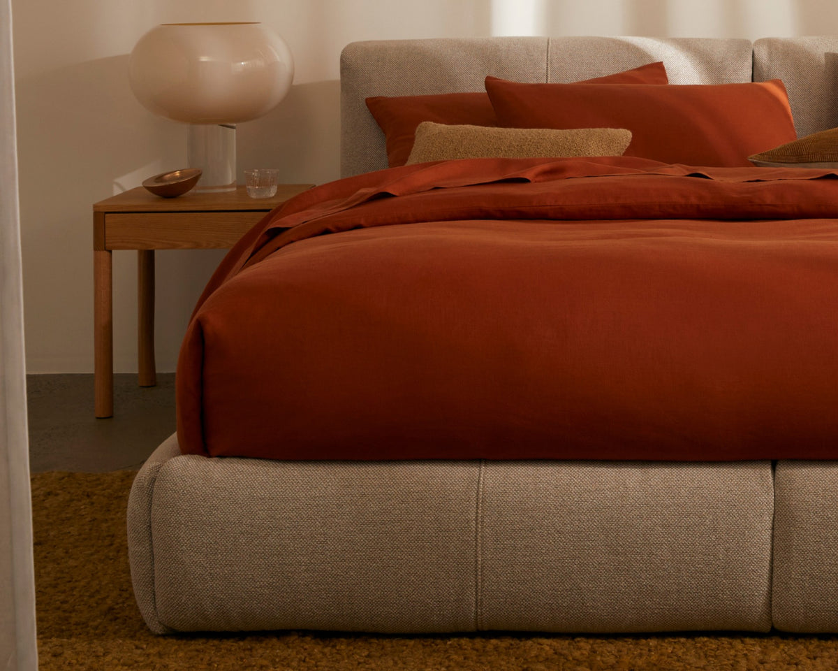 Delve Bed Frame in Sand