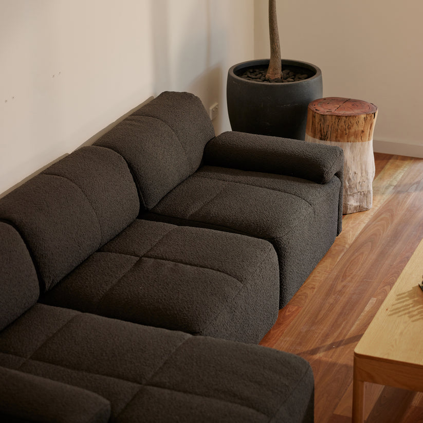 Everyday Sofa in Graphite Bouclé