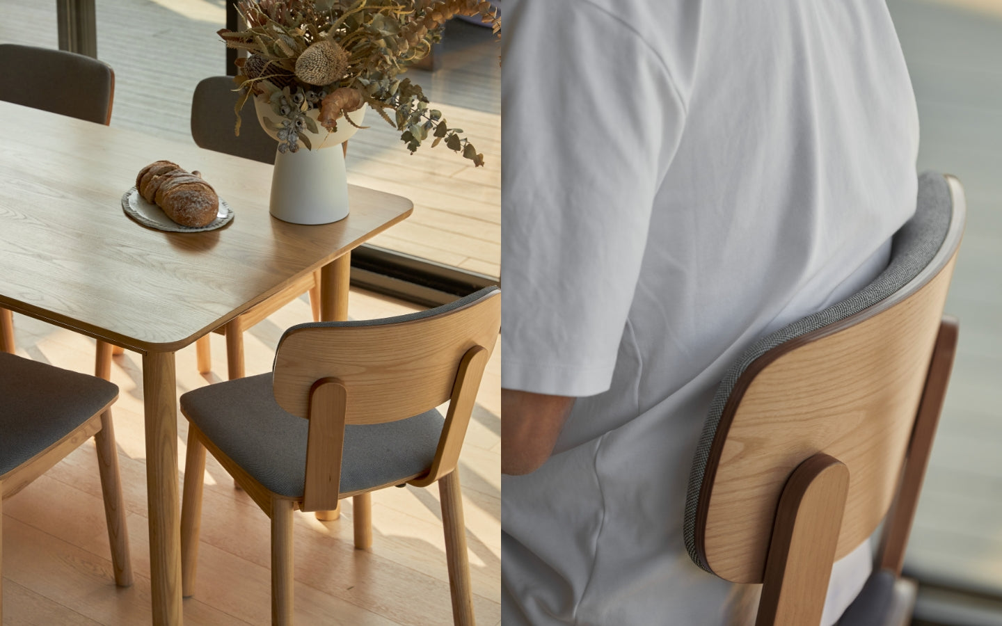 Lumbar support dining discount chair