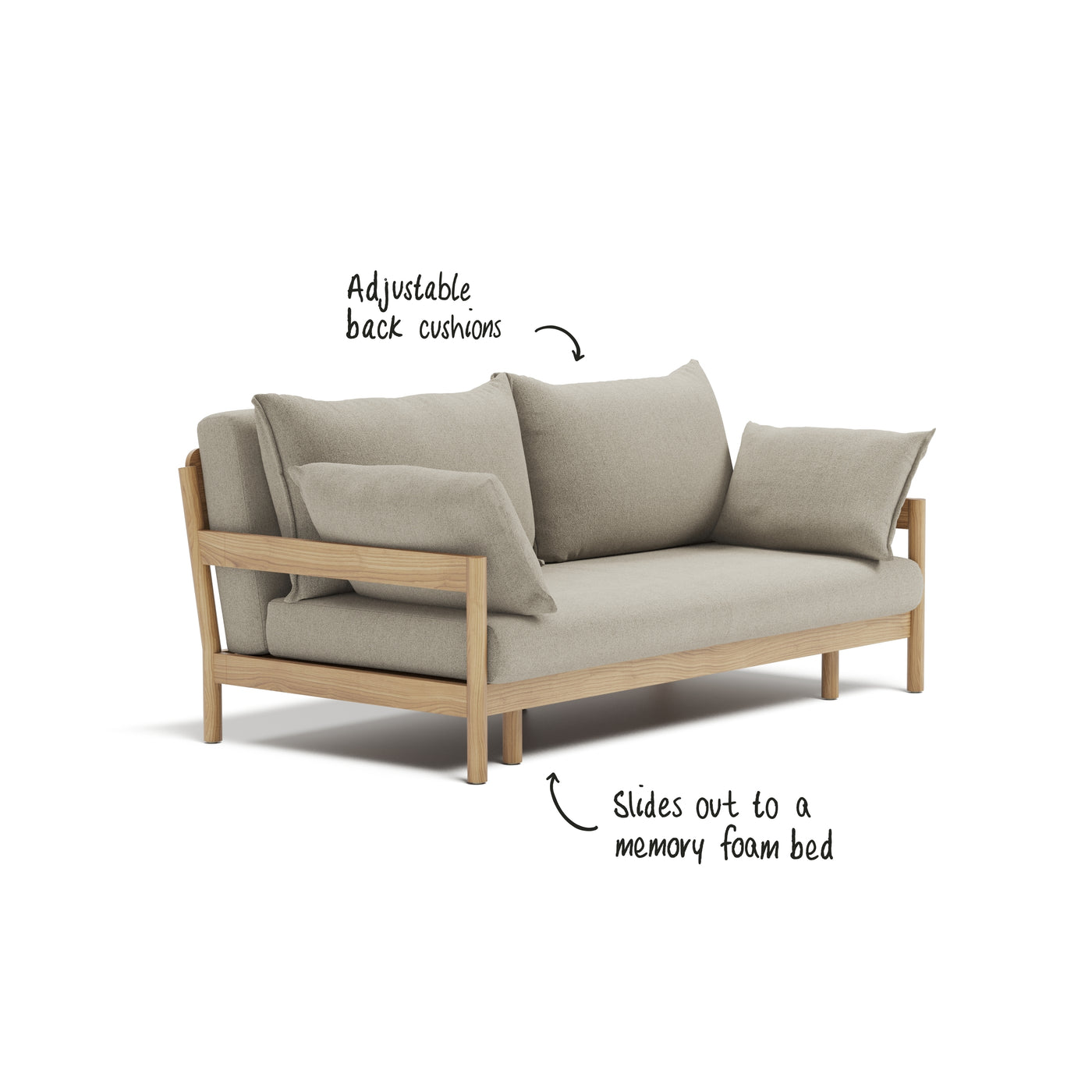 Slideaway Sofa Bed