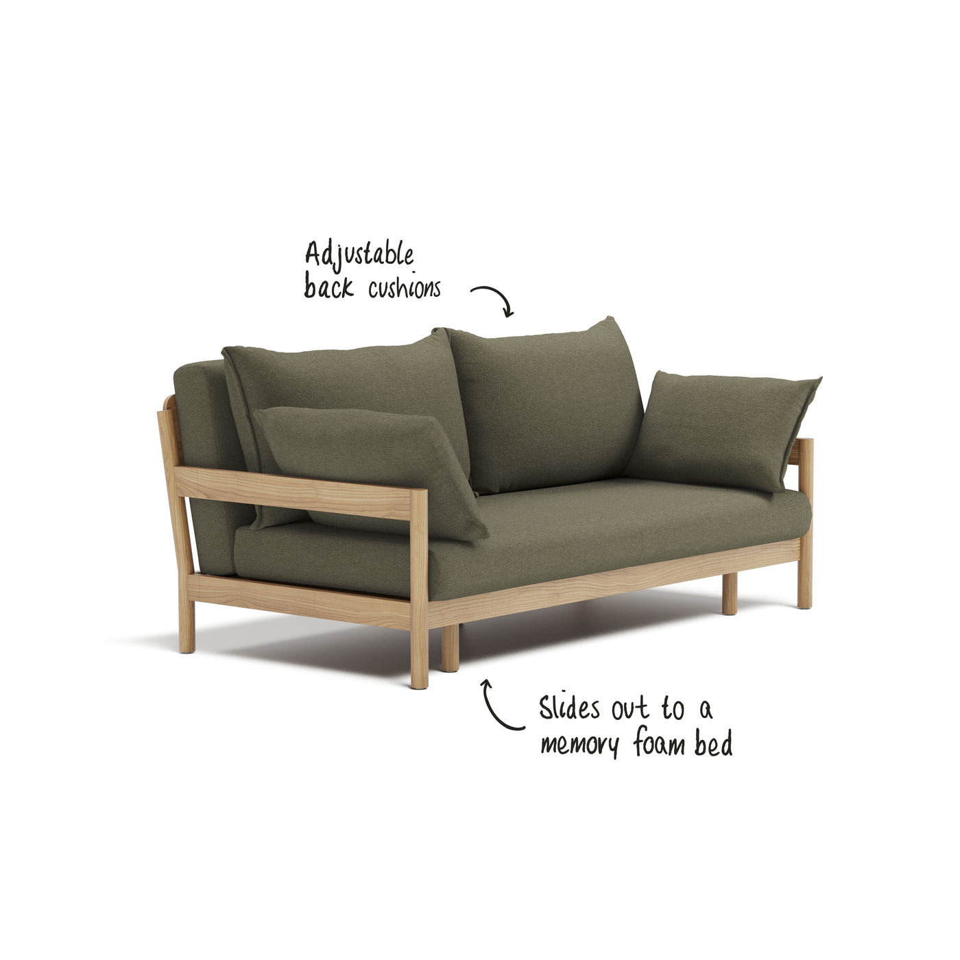 Slideaway Sofa Bed