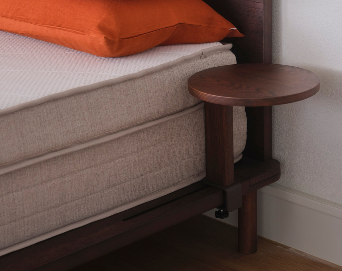 Timber Bed Frame Side Table