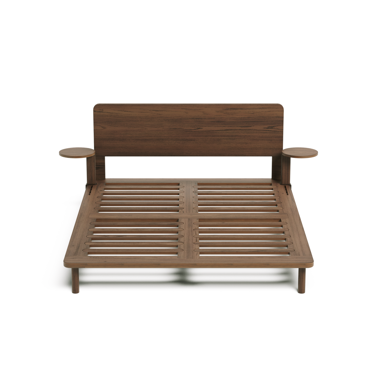 Timber Bed Frame Side Table