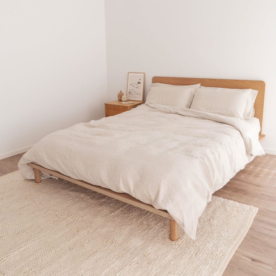 Eva Timber Bed Frame Wooden Bed Frame And Bed Base Eva 